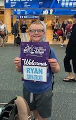 Ryan with GKTW Sign