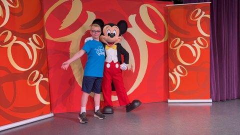 Ryan with Mickey